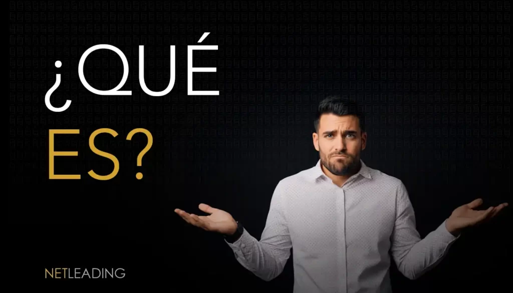 ¿Qué es Networking? Persona levantando los hombros con cara de duda.